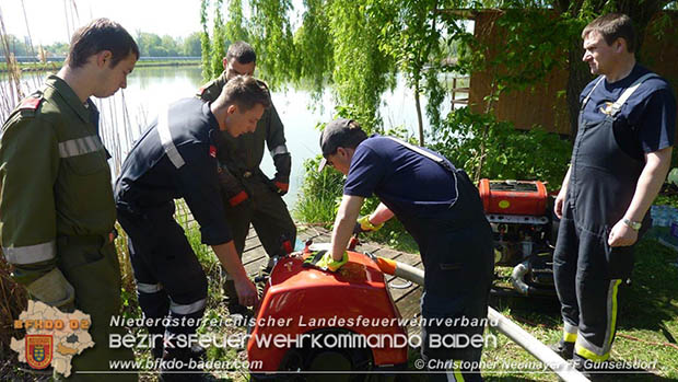 Einsatzmaschinistenlehrgang in Schönau u. Gainfarn Foto: © Christopher Neumayer Einsatzmaschinistenlehrgang in Schönau u. Gainfarn Foto: © Christopher Neumayer