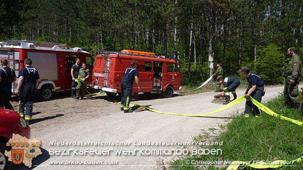 Einsatzmaschinistenlehrgang in Schönau u. Gainfarn Foto: © Christopher Neumayer Einsatzmaschinistenlehrgang in Schönau u. Gainfarn Foto: © Christopher Neumayer