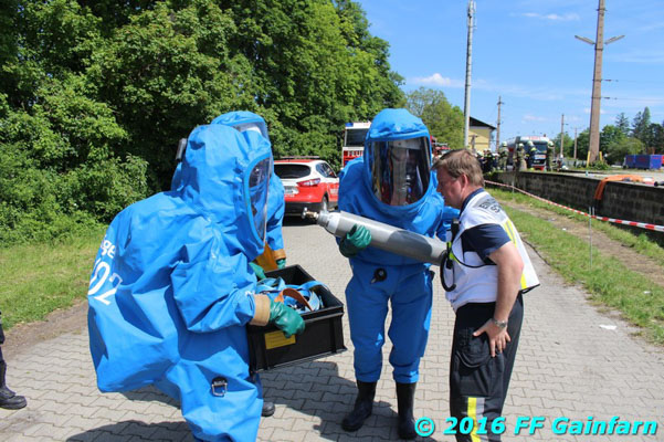 Schadstoffübung Wittmannsdorf Foto FF Gainfarn Schadstoffübung Wittmannsdorf Foto FF Gainfarn