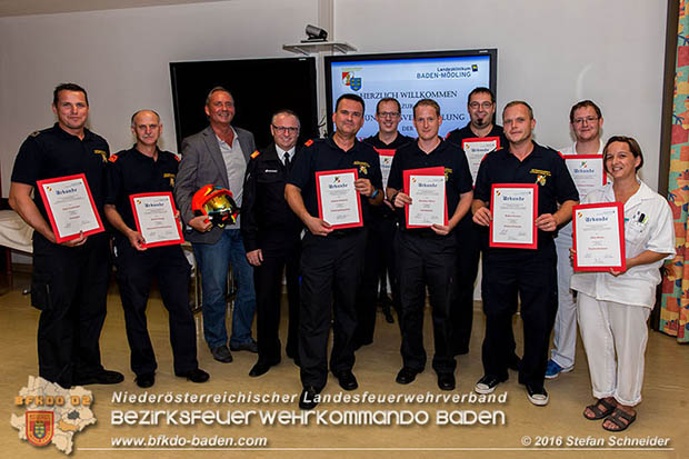 20160816 Gründungsversammlung Betriebsfeuerwehr Landesklinikum BADEN  Foto: © Stefan Schneider