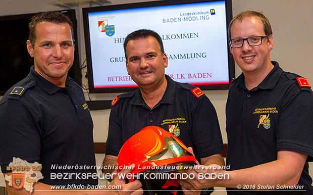 20160816 Gründungsversammlung Betriebsfeuerwehr Landesklinikum BADEN  Foto: © Stefan Schneider