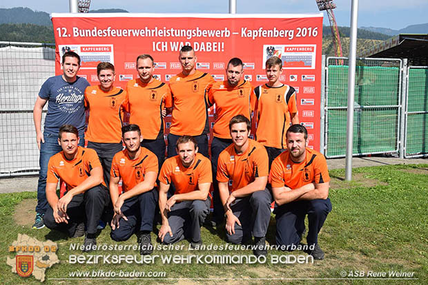 12. Bundesfeuerwehrleistungsbewerb in Kafenberg von 9.-11.09.2016  Foto: © Rene Weiner