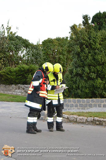 20160930 Unterabschnittsübung in St.Veit a.d.Triesting  Foto: Marlene Weinbauer