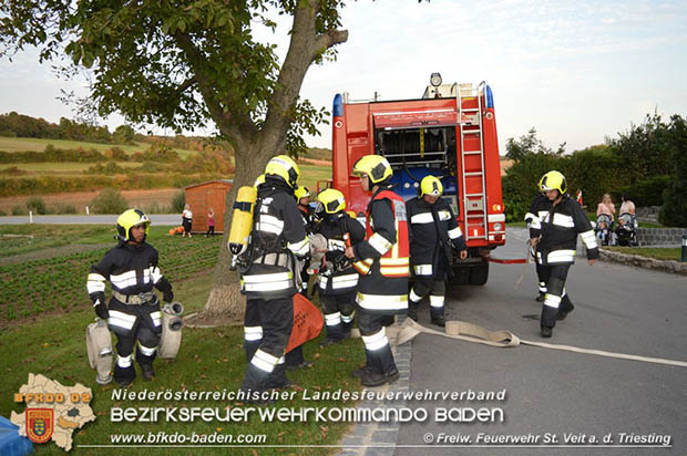 20160930 Unterabschnittsübung in St.Veit a.d.Triesting  Foto: Marlene Weinbauer