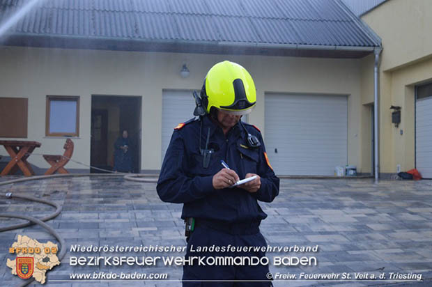 20160930 Unterabschnittsübung in St.Veit a.d.Triesting  Foto: Marlene Weinbauer