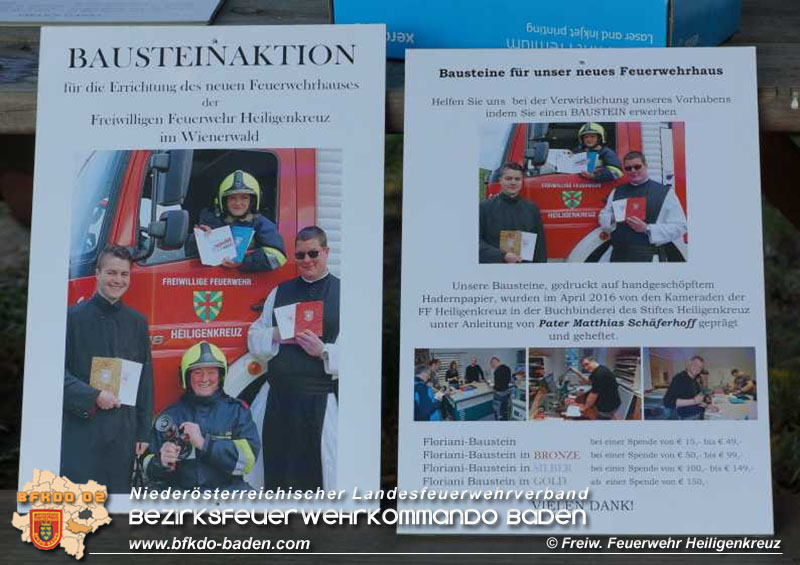 Spatenstich Feuerwehrhaus neu FF Heiligenkreuz  Foto: © FF Heiligenkreuz