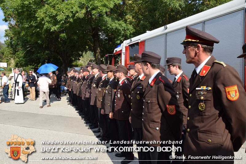 Spatenstich Feuerwehrhaus neu FF Heiligenkreuz  Foto: © FF Heiligenkreuz