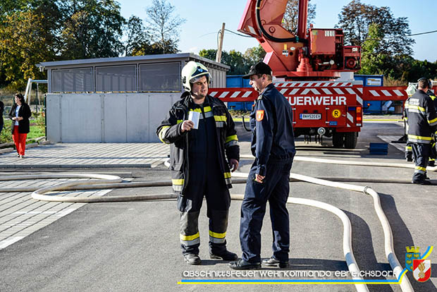 20161022 Unterabschnittsübung in Unterwaltersdorf   Fotos: Rene Weiner, Hubert Wagner u. Jürgen Patzak
