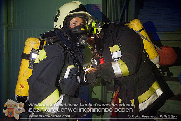20161018 Unterabschnittsübung auf der Trabrennbahn Baden  Foto: FF Pfaffstätten