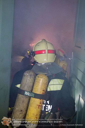 20161018 Unterabschnittsübung auf der Trabrennbahn Baden  Foto: FF Pfaffstätten