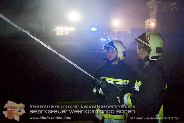 20161018 Unterabschnittsübung auf der Trabrennbahn Baden  Foto: FF Pfaffstätten