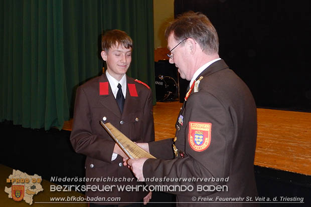 143. Mitgliederversammlung der FF St.Veit a.d.Triesting  Foto: Michael Hafellner