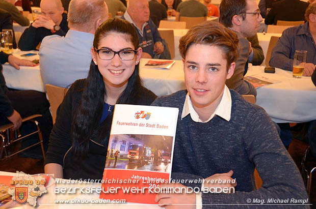 20170217 Jahreshauptversammlung der Badener Feuerwehren im Kolpinghaus  Foto:© Mag. Michael Rampl