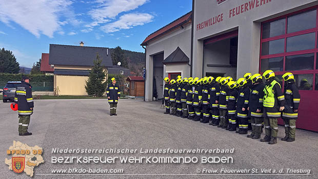 20170326 Technische Einsatzuebung der FF St.Veit a.d. Triesting  Foto: Hannes Appel 