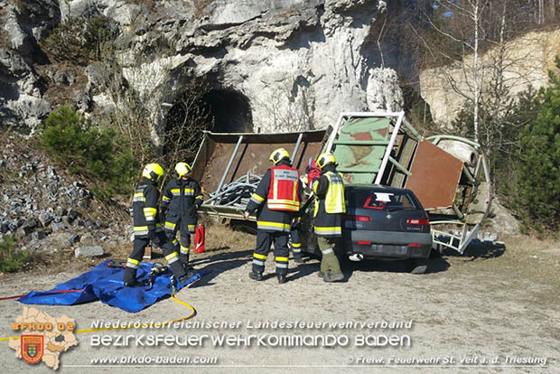 20170326 Technische Einsatzuebung der FF St.Veit a.d. Triesting  Foto: Hannes Appel 