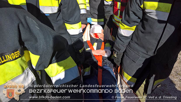 20170326 Technische Einsatzuebung der FF St.Veit a.d. Triesting  Foto: Hannes Appel 