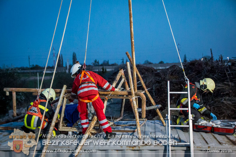 20170331_Bauunfall_BadVoeslau Foto: Daniel Wirth 20170331_Bauunfall_BadVoeslau Foto: Daniel Wirth