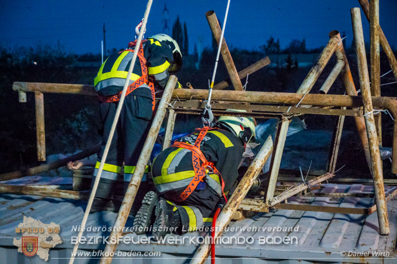 20170331_Bauunfall_BadVoeslau Foto: Daniel Wirth 20170331_Bauunfall_BadVoeslau Foto: Daniel Wirth
