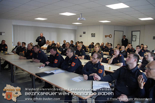 Feuerwehrkommandanten Fortbildug 2017  Foto: © Marcel Reischer FF Weissenbach