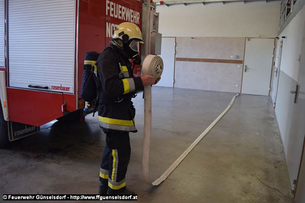 20170429 Gemeinsamer Atemschutz "Finnentest" der FF Guenselsdorf & FF Schoenau  Foto: SB oeA Christopher Neumayer FF Guenselsdorf
