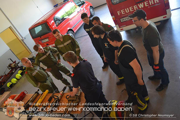 20170506 Grundausbildung bei der FF Guenselsdorf  Foto: Christopher Neumayer FF Guenselsdorf