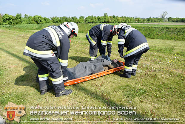 Schadstoffübung "Medium 2017" bei der Firma Hofer KG - Zentrallager Trumau  Foto: ASB Rene Weiner AFKDO Ebreichsdorf