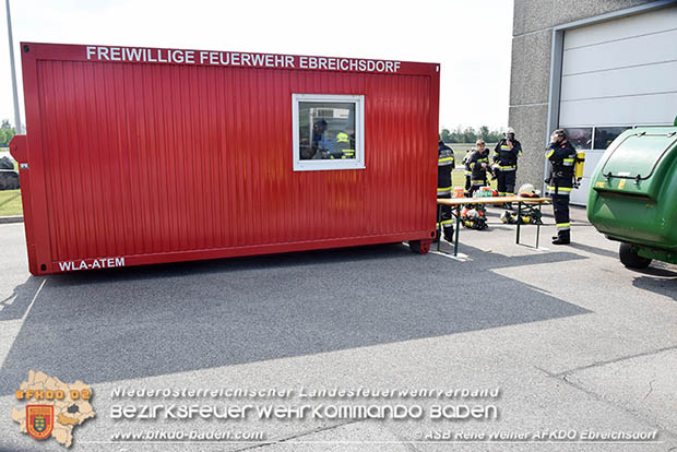 Schadstoffübung "Medium 2017" bei der Firma Hofer KG - Zentrallager Trumau  Foto: ASB Rene Weiner AFKDO Ebreichsdorf