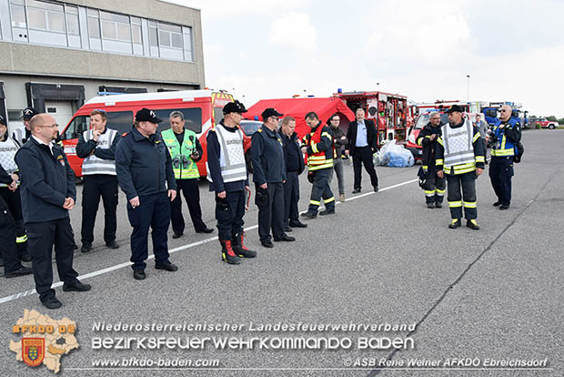 Schadstoffübung "Medium 2017" bei der Firma Hofer KG - Zentrallager Trumau  Foto: ASB Rene Weiner AFKDO Ebreichsdorf