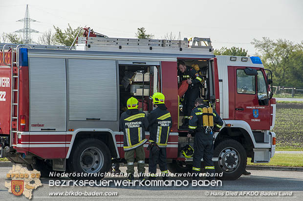 Schadstoffübung "Medium 2017" bei der Firma Hofer KG - Zentrallager Trumau  Foto: VI Hans Dietl AFKDO Baden-Land
