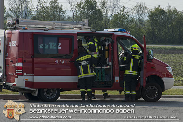 Schadstoffübung "Medium 2017" bei der Firma Hofer KG - Zentrallager Trumau  Foto: VI Hans Dietl AFKDO Baden-Land