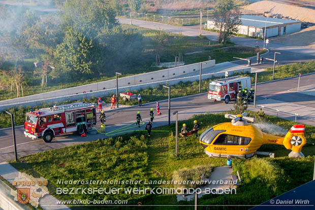 20170510 Erste Feuerwehr-Abschnittsübung im neuen Landesklinikum Baden  Foto: © ASB Daniel Wirth