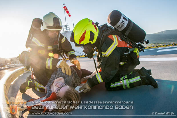 20170510 Erste Feuerwehr-Abschnittsübung im neuen Landesklinikum Baden  Foto: © ASB Daniel Wirth