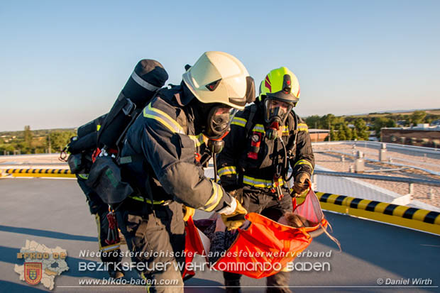 20170510 Erste Feuerwehr-Abschnittsübung im neuen Landesklinikum Baden  Foto: © ASB Daniel Wirth