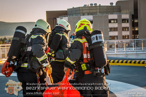 20170510 Erste Feuerwehr-Abschnittsübung im neuen Landesklinikum Baden  Foto: © ASB Daniel Wirth
