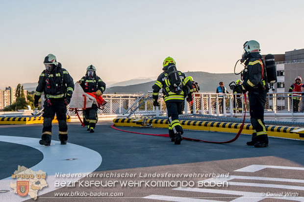 20170510 Erste Feuerwehr-Abschnittsübung im neuen Landesklinikum Baden  Foto: © ASB Daniel Wirth