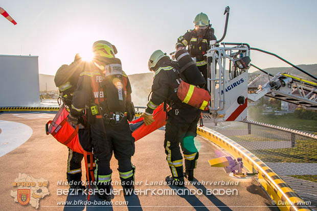 20170510 Erste Feuerwehr-Abschnittsübung im neuen Landesklinikum Baden  Foto: © ASB Daniel Wirth