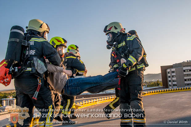 20170510 Erste Feuerwehr-Abschnittsübung im neuen Landesklinikum Baden  Foto: © ASB Daniel Wirth