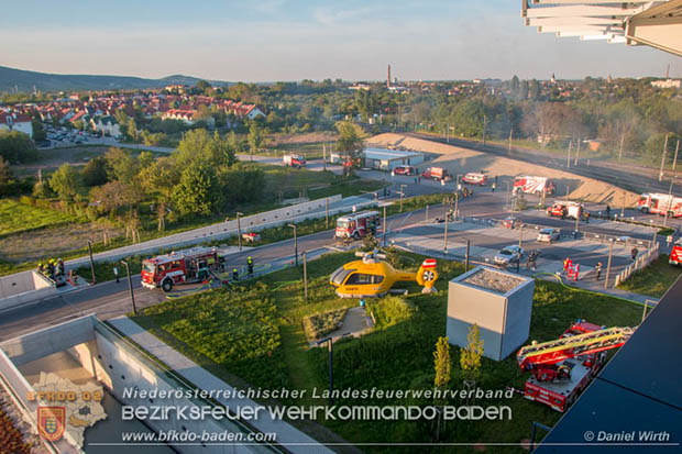 20170510 Erste Feuerwehr-Abschnittsübung im neuen Landesklinikum Baden  Foto: © ASB Daniel Wirth