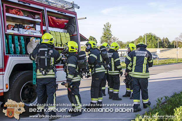 20170510 Erste Feuerwehr-Abschnittsübung im neuen Landesklinikum Baden  Foto: © V Mag. Michael Rampl