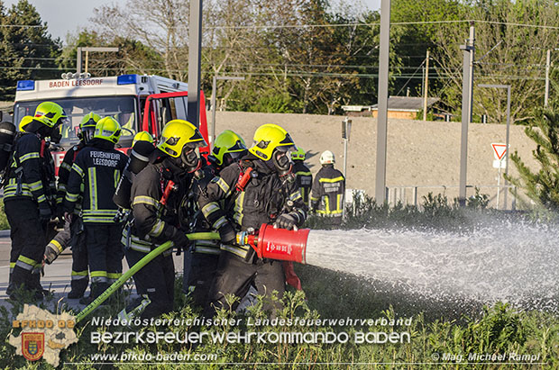 20170510 Erste Feuerwehr-Abschnittsübung im neuen Landesklinikum Baden  Foto: © V Mag. Michael Rampl
