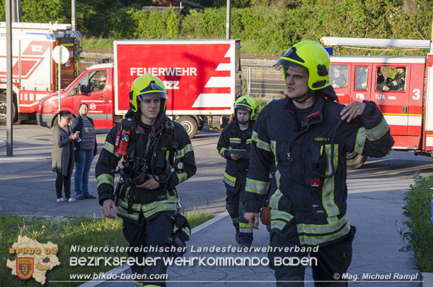 20170510 Erste Feuerwehr-Abschnittsübung im neuen Landesklinikum Baden  Foto: © V Mag. Michael Rampl