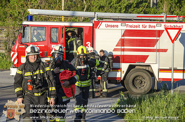 20170510 Erste Feuerwehr-Abschnittsübung im neuen Landesklinikum Baden  Foto: © V Mag. Michael Rampl