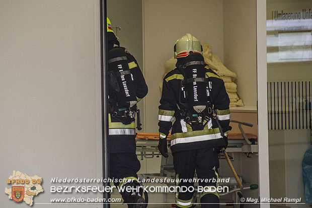 20170510 Erste Feuerwehr-Abschnittsübung im neuen Landesklinikum Baden  Foto: © V Mag. Michael Rampl