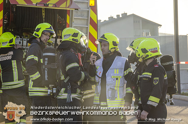 20170510 Erste Feuerwehr-Abschnittsübung im neuen Landesklinikum Baden  Foto: © V Mag. Michael Rampl