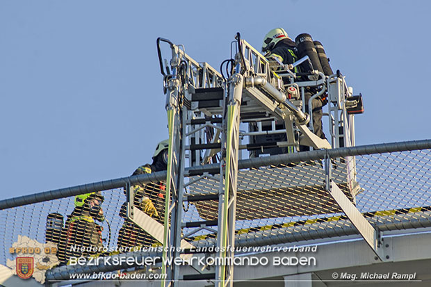 20170510 Erste Feuerwehr-Abschnittsübung im neuen Landesklinikum Baden  Foto: © V Mag. Michael Rampl