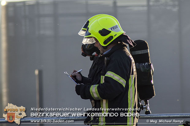 20170510 Erste Feuerwehr-Abschnittsübung im neuen Landesklinikum Baden  Foto: © V Mag. Michael Rampl