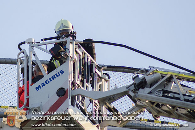 20170510 Erste Feuerwehr-Abschnittsübung im neuen Landesklinikum Baden  Foto: © V Mag. Michael Rampl