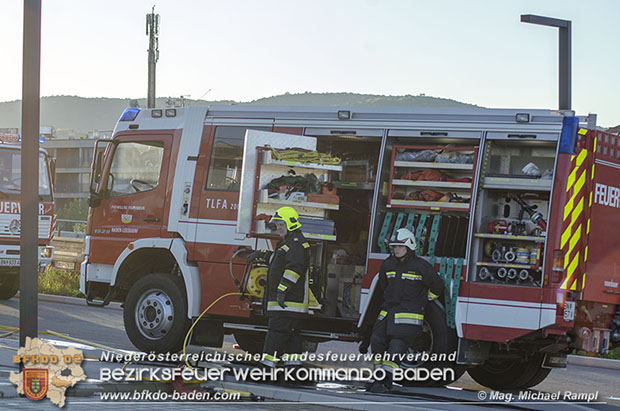 20170510 Erste Feuerwehr-Abschnittsübung im neuen Landesklinikum Baden  Foto: © V Mag. Michael Rampl