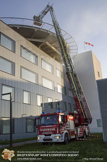 20170510 Erste Feuerwehr-Abschnittsübung im neuen Landesklinikum Baden  Foto: © V Mag. Michael Rampl