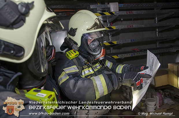 20170510 Erste Feuerwehr-Abschnittsübung im neuen Landesklinikum Baden  Foto: © V Mag. Michael Rampl